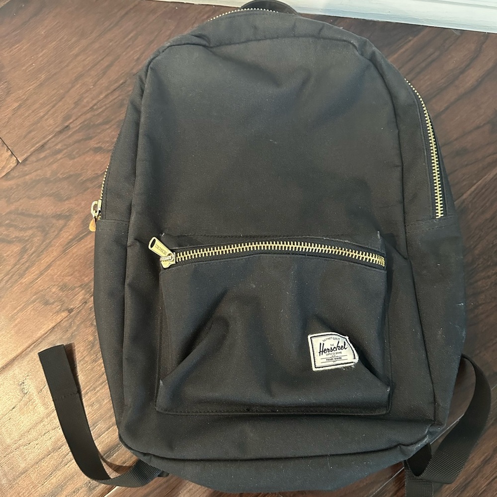 Herschel black backpack
